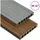 vidaXL WPC Terrassendielen mit Zubehör 36 m2 2,2 m braun/grau