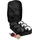 Relaxdays Boule Kugeln, im Set mit Zielkugel & Abstandsmesser, Tragetasche, Boccia Spiel, schwarz/Silber