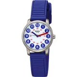 Boccia Titanium Boccia 3373-05 Kinder-Armbanduhr Titan Blau/Weiß