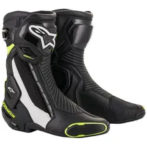 Alpinestars SMX Plus V2 Schwarz/Weiß/Fluo-Gelb 44