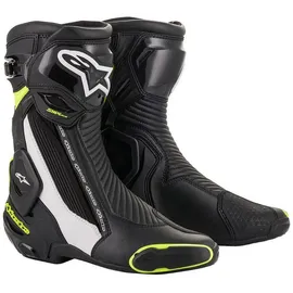 Alpinestars SMX Plus V2 Schwarz/Weiß/Fluo-Gelb 44