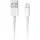 Apple Lightning auf USB Kabel Lightning Stecker auf USB Typ A Stecker 1.00 m weiß