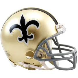 Riddell VSR4 Throwback Mini Helmet Club Saints