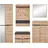 Innostyle MEMPHIS Garderobenschrank 255x38x192 braun