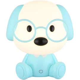 GLOBO LED Tischleuchte Kinderlampe Nachttischlampe Hund Touchdimmer Tischlampe, 1W 32lm warmweiß, LxH 18x20 cm