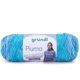 Gründl Häkelwolle Baumwollmischgarn Blau 200 m