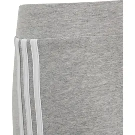 adidas Essentials 3-Streifen Cotton Leggings Mädchen Tights, grau
