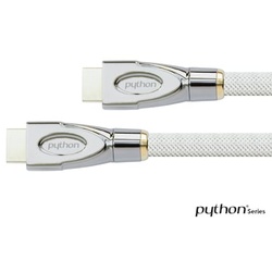 Python HDMI 2.0 Kabel 2m Ethernet 4K*2K UHD vergoldet OFC weiß