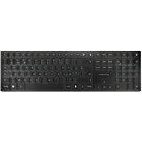 Cherry KW 9100 SLIM Tastatur RF Wireless - Bluetooth Schwarz