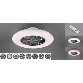Trio Visby 59 cm Deckenventilator mit Licht