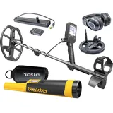 Nokta Metalldetektor The Legend Metalldetektor Pro mit gratis AccuPOINT Pinpointer schwarz