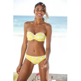 SUNSEEKER Bügel-Bandeau-Bikini-Top Damen Gelb 38 Cup A