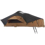 Vickywood Auto-Dachzelt Willow Pro 1 ECO 160 inkl. Matratze Dach-Zelt Braun NEU