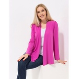 KIM & CO. Cardigan, Langarm Brazil Knit Jersey offene Front figurumspielend