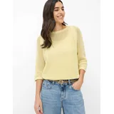 Brax Strickpullover Gelb 42