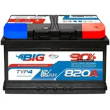 Autobatterie 12V 85Ah 820A BIG Silber +30% PKW Batterie ers 77Ah 80Ah 88Ah 90Ah