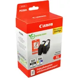 Canon PG-585XL schwarz + CL-586XL CMY (6204C005)