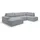 werk2 Wohnlandschaft »Rotterdam-U U-Form«, Design Wohnlandschaft in Cord mit Schlaffunktion & Bettkasten