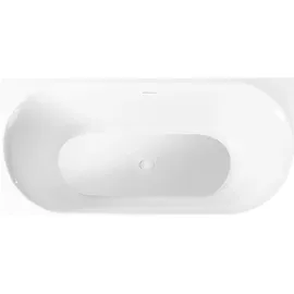 Beliani Renaca Eckbadewanne 170 x 79 cm (280 l)