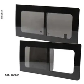 carbest Schiebefenster VW T5/T6 1135 x 585 mm Schwarz