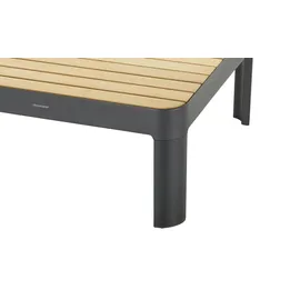 Möbel Kraft Pasadena Kaffeetisch 72 x 72 x 33 cm Schwarz