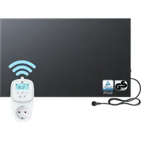 bringer-germany Infrarotheizung mit Smart Thermostat + Fernbedienung 700 W Schwarz