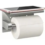Ccykxa 304 Toilettenpapierhalter, Toilettenpapierhalter Ohne Bohren, Wandmontierter Toilettenpapierhalter, Edelstahl