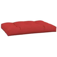 VidaXL Palettenkissen Rot 120x80x12 cm Stoff