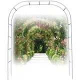 Rosenbogen Edelstahl, Kletterpflanzen Rankhilfe, Garten Rankhilfen Rosenbogen für Kletterpflanzen, Garten Wachsen Unterstützung, für Pergola Hochzeitsbogen Rankhilfe Rosen(25mm with base,W 3.0M x H 2.