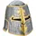 Relaxdays Ritter Helm Unisex Einheitsgröße