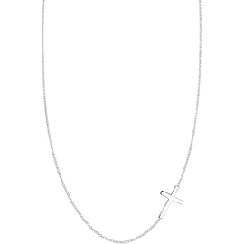 Elli Halskette mit Anhänger Kreuz Silber 925