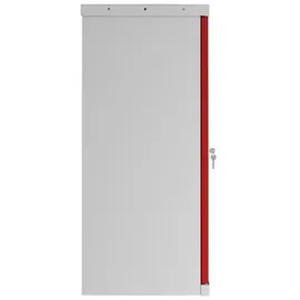 Phoenix Stahlschrank SCL0891GRK grau, rot 91,5 x 37,0 x 83,0 cm, zerlegt