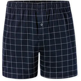 SCHIESSER Boxershorts Fine Interlock kariert M 2er Pack