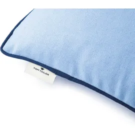 Tom Tailor Kissenbezug Dove Signature 60 x 40 cm Blau