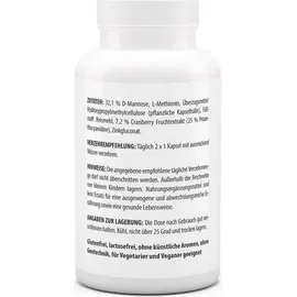 VITA-WORLD Cranberry + D-Mannose Kapseln 90 St.