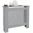 ML-Design Heizungsverkleidung Wabenmuster 78x19x82 cm Grau