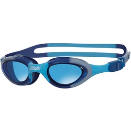 Zoggs Schwimmbrille Super Seal Junior, blue/camo/tint One Size, 305850