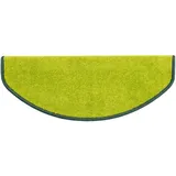 Karat Velours Stufenmatte Dynasty Atmungsaktiv Grün 23,5 x 65 cm Halbrund