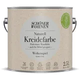 SCHÖNER WOHNEN FARBE Innenfarbe Naturell Kreidefarbe Wolkenspiel, 2,5 l