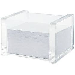 Wedo Zettelbox »acryl exklusiv« transparent, 11.6x7.5x9.9 cm