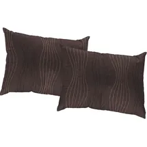 Wirth Kissenbezug Riccia 40 x 40 cm Lila