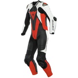 Dainese Laguna Seca 5 1-tlg. schwarz/weiß/neon-rot 50