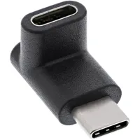 InLine USB 3.2 (Gen.2) Adapter, USB-C Stecker an C Buchse, oben/unten gewinkelt