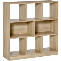 HOMCOM Standregal Spanplatte, MDF