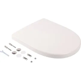 Calmwaters WC-Sitz D-Form Absenkautomatik Weiß