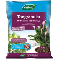 Westland Tongranulat, 5 l – Pflanzgranulat ideal für Hydrokultur, Drainage Substrat ohne chemische Zusätze, für Innen- und Außenbereich
