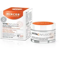 Mincer Pharma Vita C Infusion Tief feuchtigkeitsspendende Tagesgesichtscreme für Alle Hauttypen mit Camu-Camu Extrakt, Sanddornöl und Hyaluronsäure 50 ml
