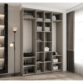 abiks möbel Drehtürenschrank COMO 170 x 245,5 x 40 cm Gold