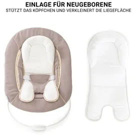 hauck Beta Plus Dark Grey 5-tlg. Newborn Set - Beige
