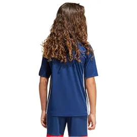 adidas Tiro 25 Essentials Fußballtrikot Blau/Rot 164